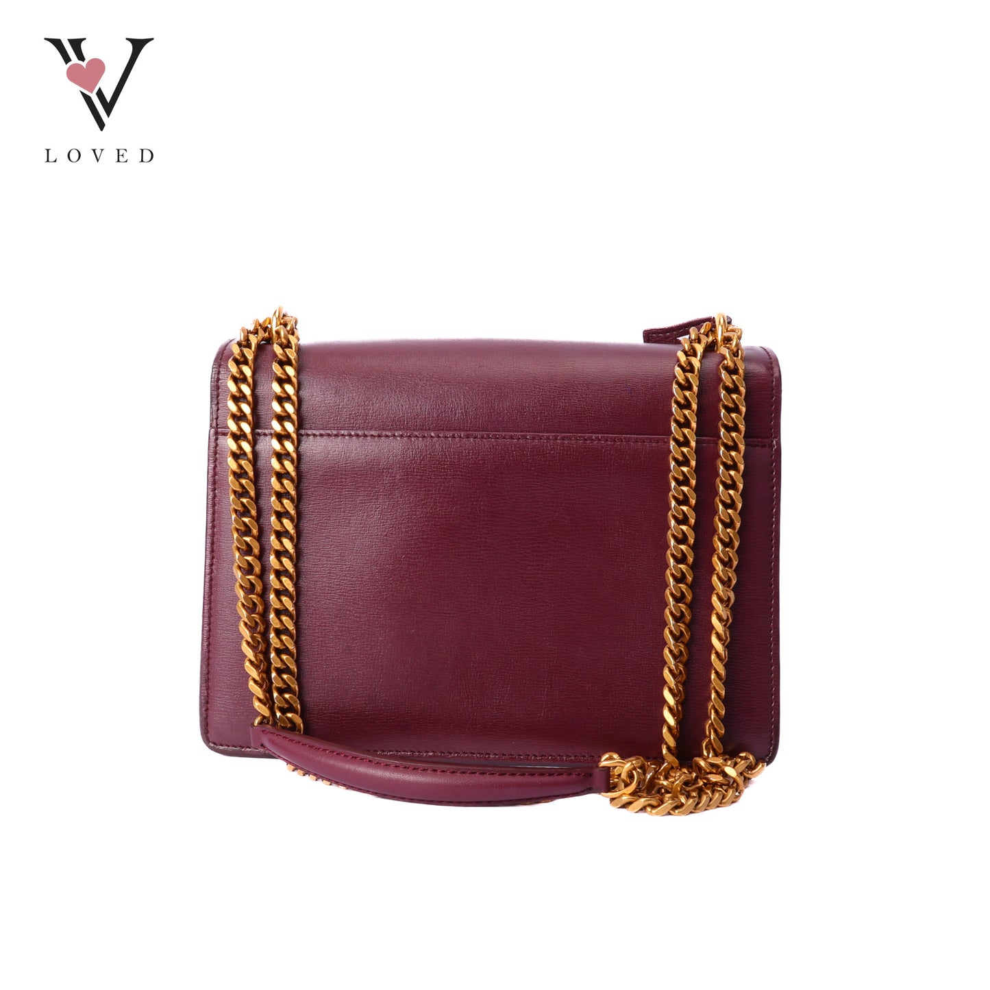 Sunset In Burgundy Calfskin Leather