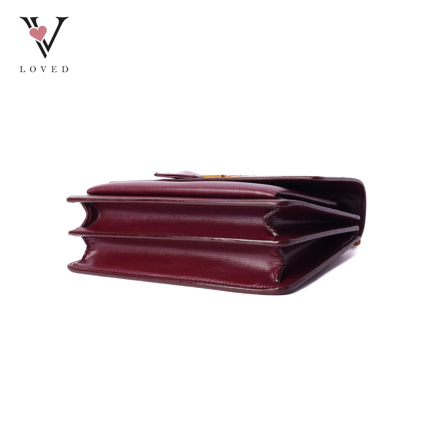 Sunset In Burgundy Calfskin Leather