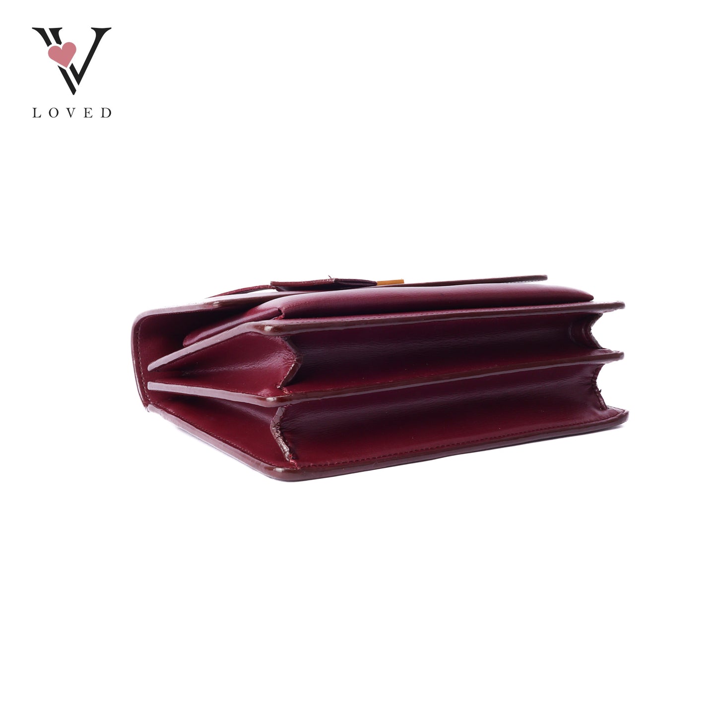 Sunset In Burgundy Calfskin Leather