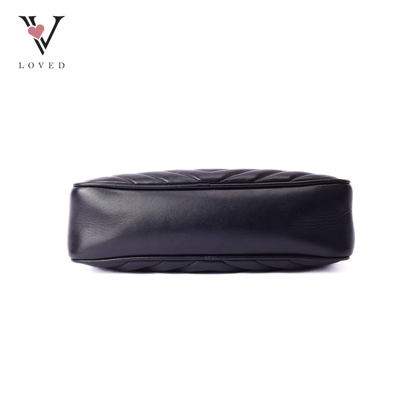 Lou Camera Bag In Black Quilted Leather