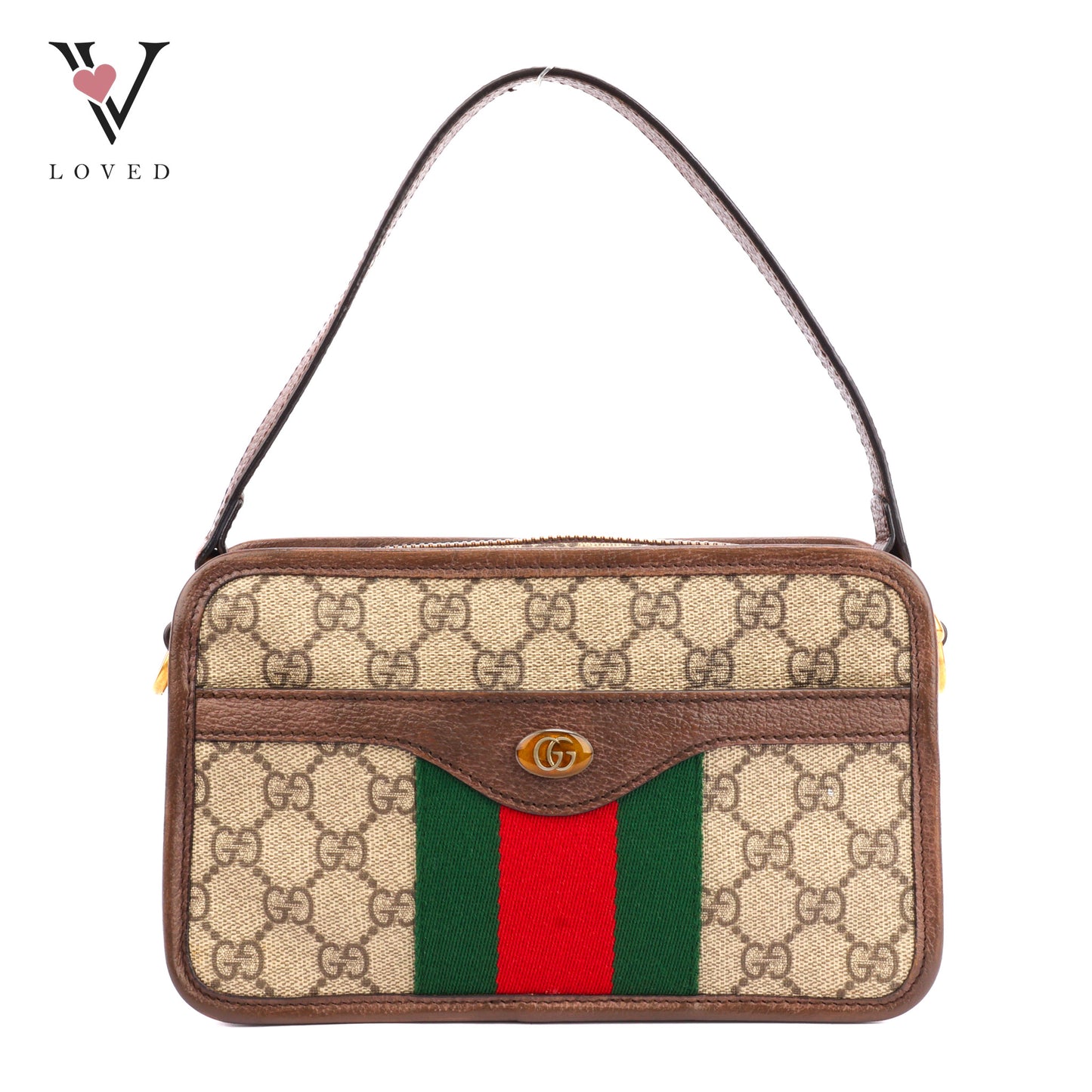 Gucci Ophidia Shoulder Bag GG Supreme Canvas