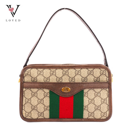 Gucci Ophidia Shoulder Bag GG Supreme Canvas