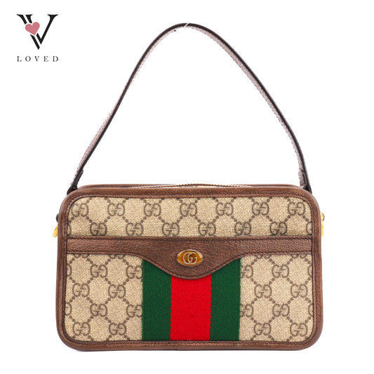 Gucci Ophidia Shoulder Bag GG Supreme Canvas