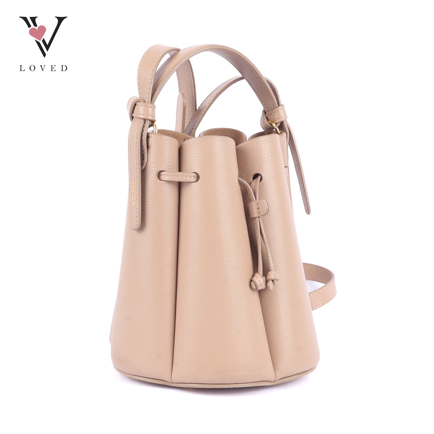 Numero Huit in Taupe Calfskin leather