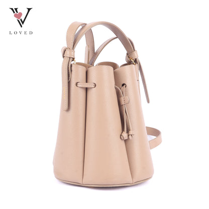 Numero Huit in Taupe Calfskin leather