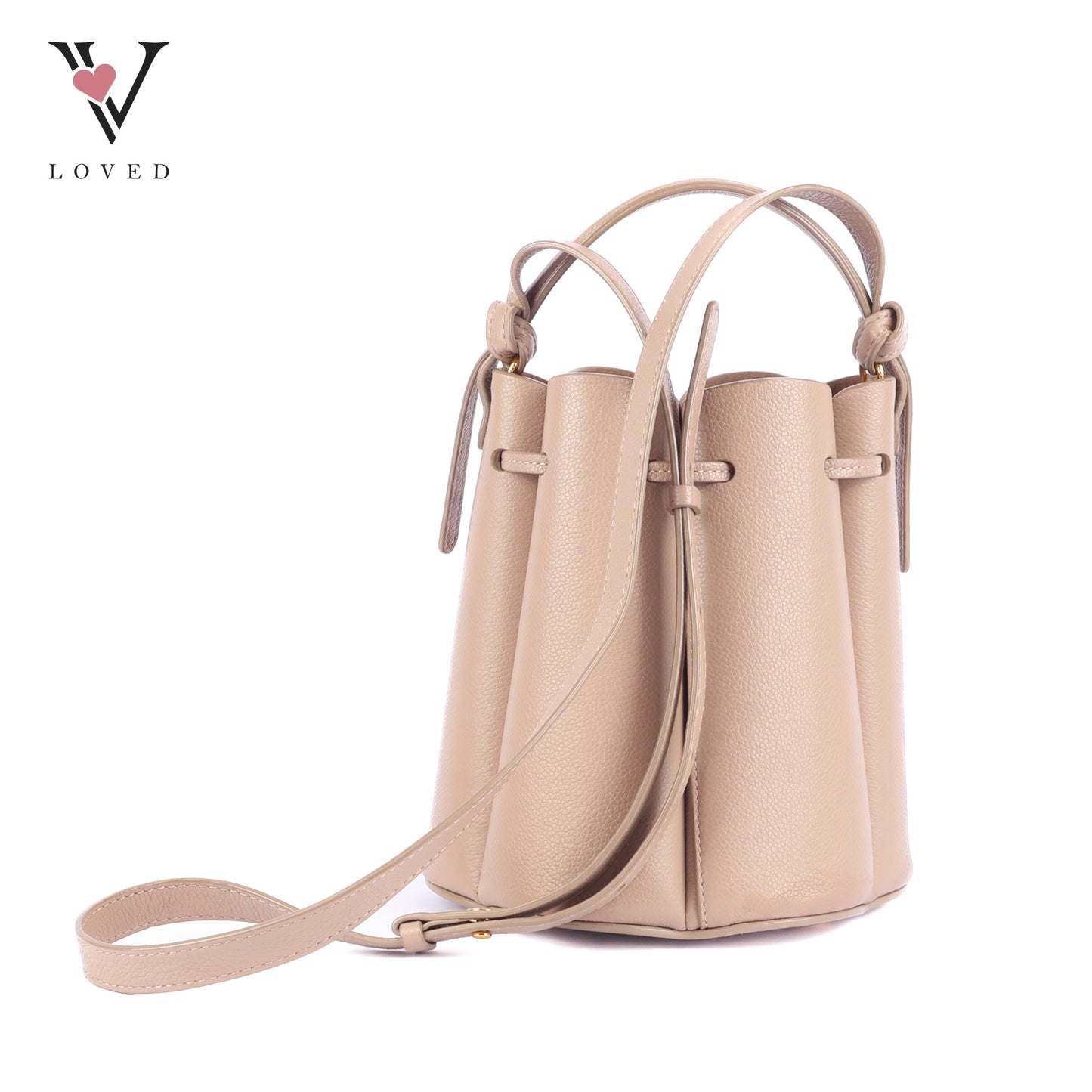 Numero Huit in Taupe Calfskin leather