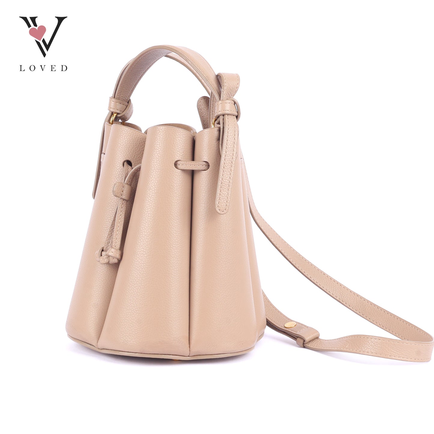 Numero Huit in Taupe Calfskin leather