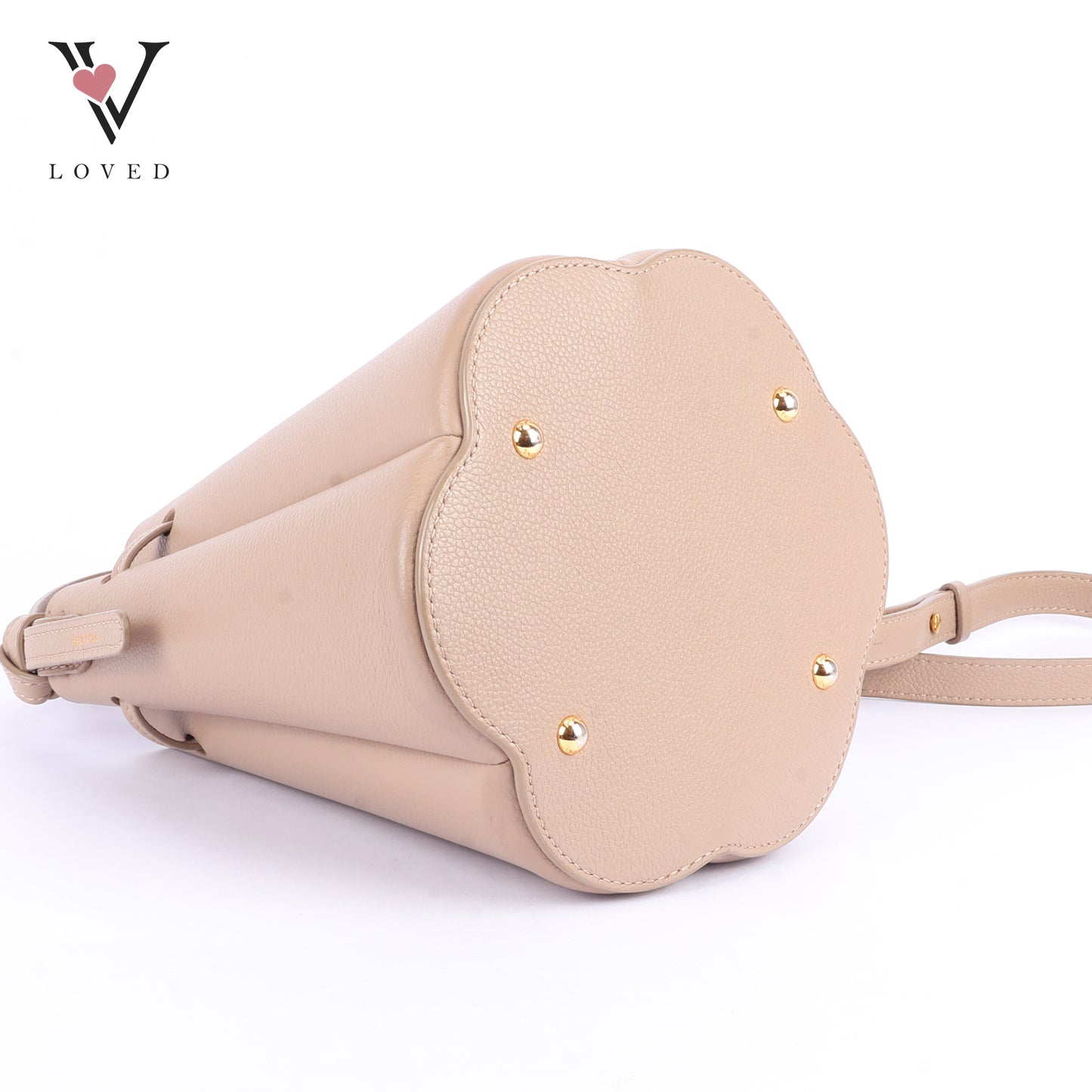 Numero Huit in Taupe Calfskin leather