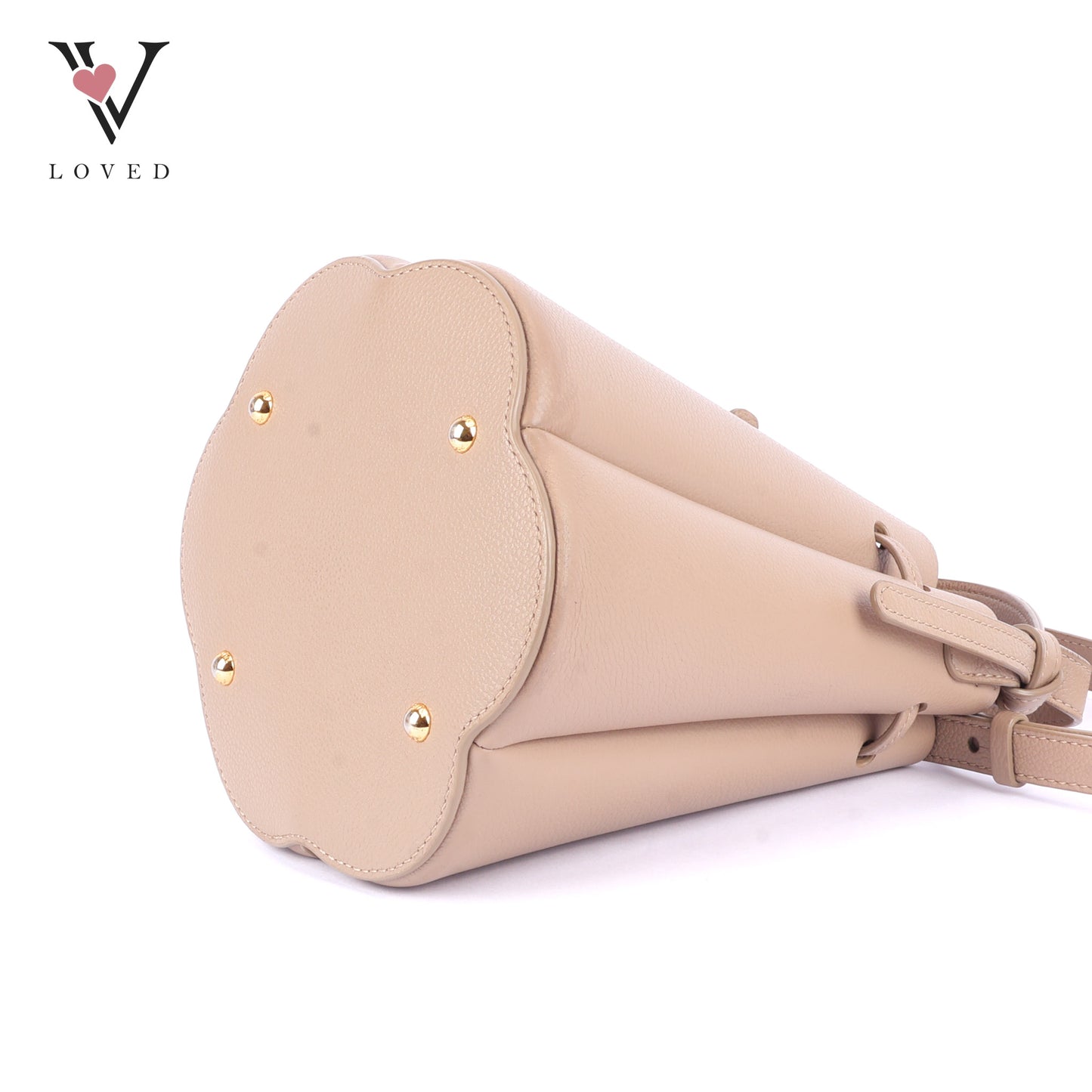 Numero Huit in Taupe Calfskin leather