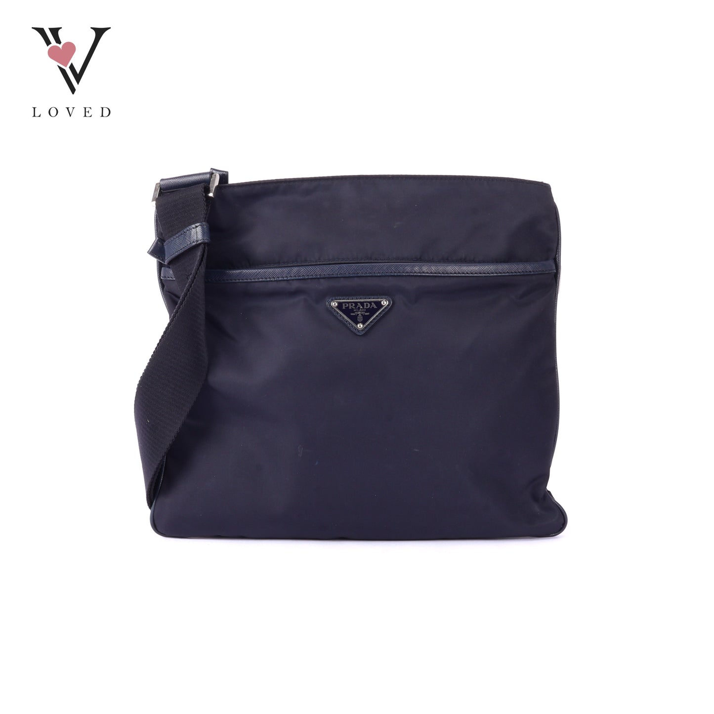 Re-Nylon Crossbody Bag in Saffiano Leather and Nylon