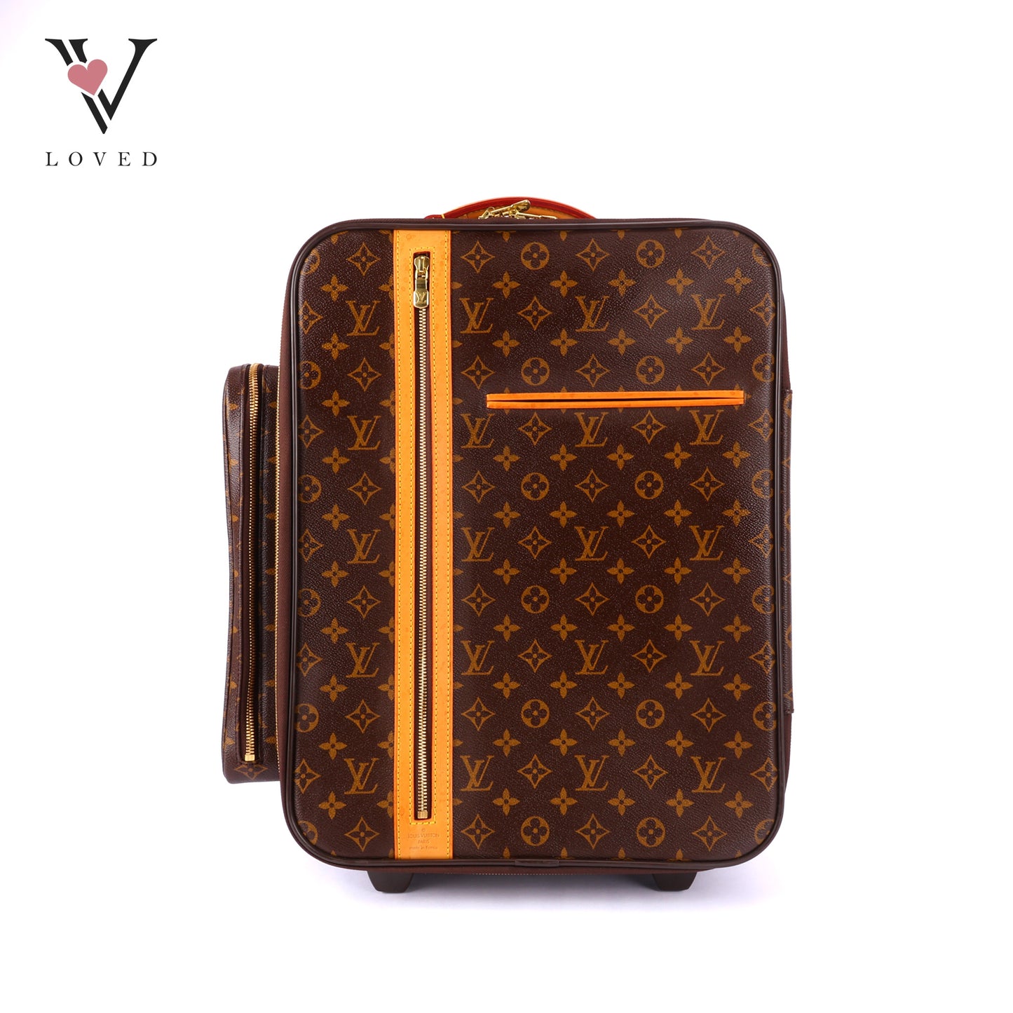 Louis Vuitton Bosphore Trolley Rolling Luggage in Monogram Canvas