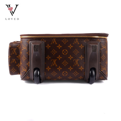 Louis Vuitton Bosphore Trolley Rolling Luggage in Monogram Canvas