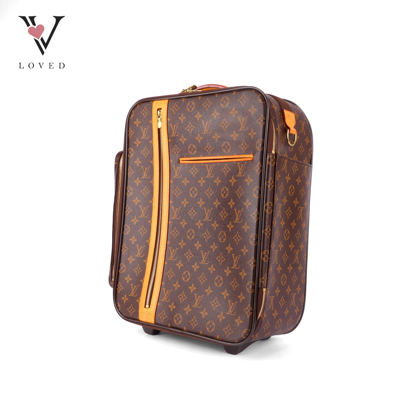 Louis Vuitton Bosphore Trolley Rolling Luggage in Monogram Canvas