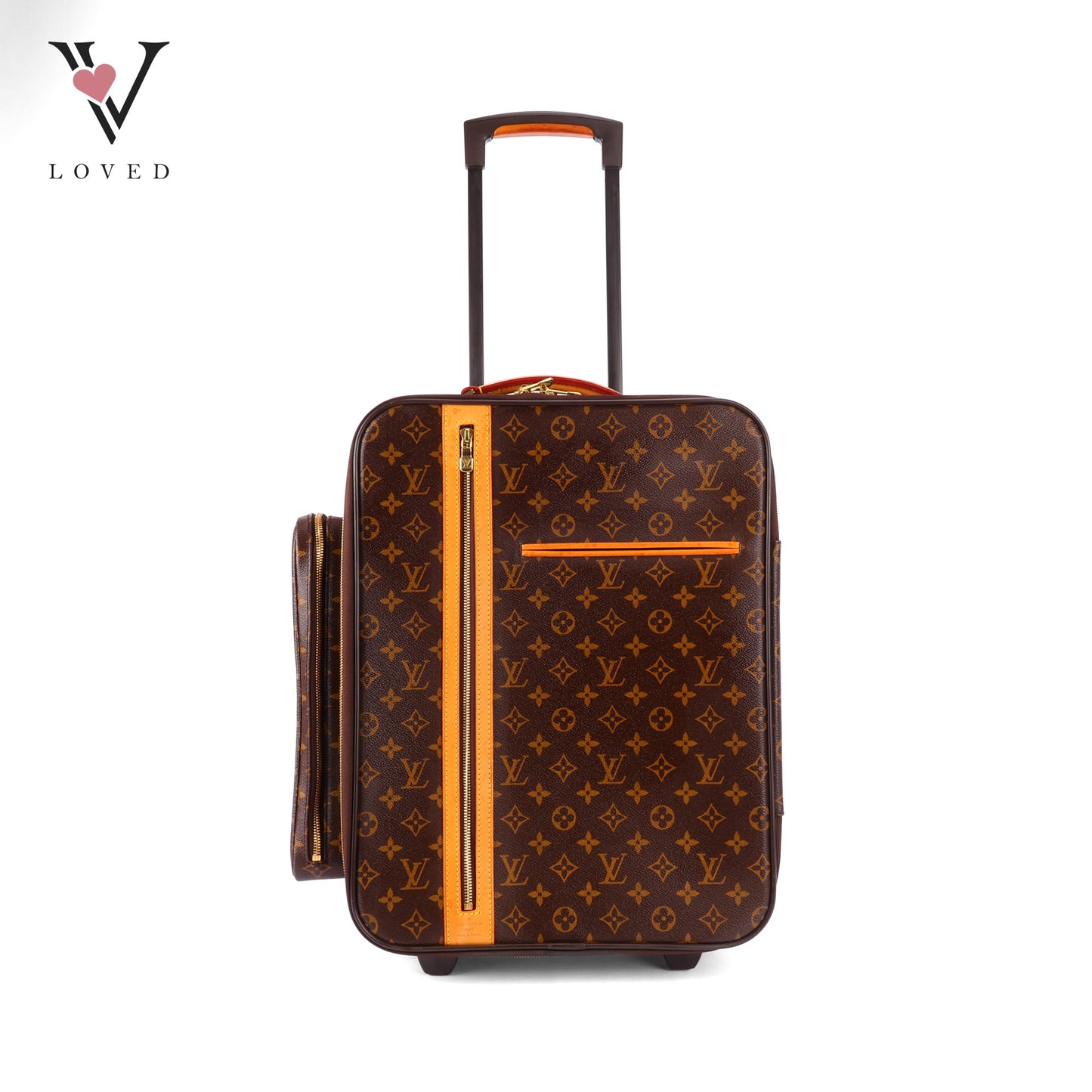 Louis Vuitton	Bosphore Trolley Rolling Luggage in Monogram Canvas