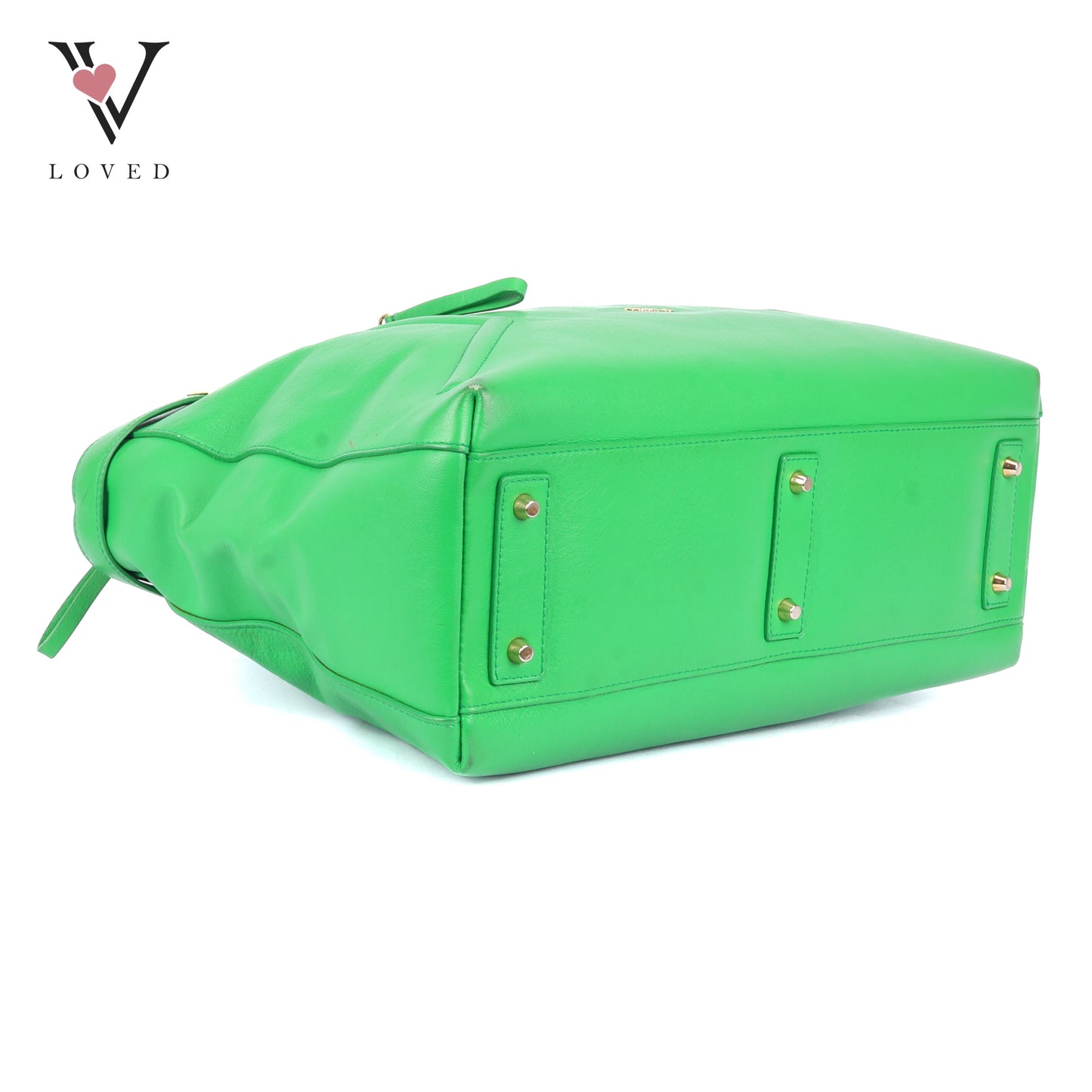 Furla Alice Handbag in Green Leather