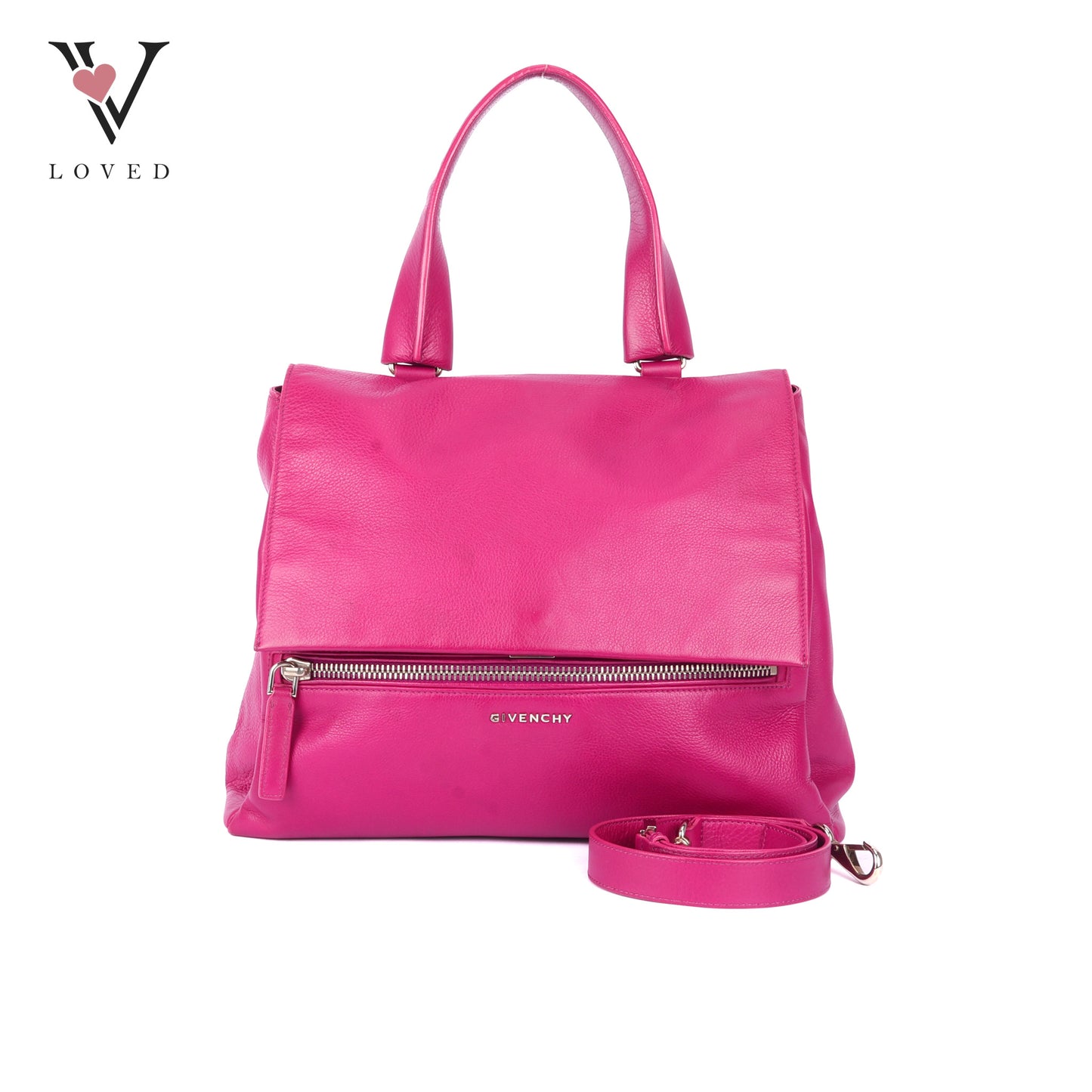Givenchy Pandora Pure in Pink Calfskin Leather
