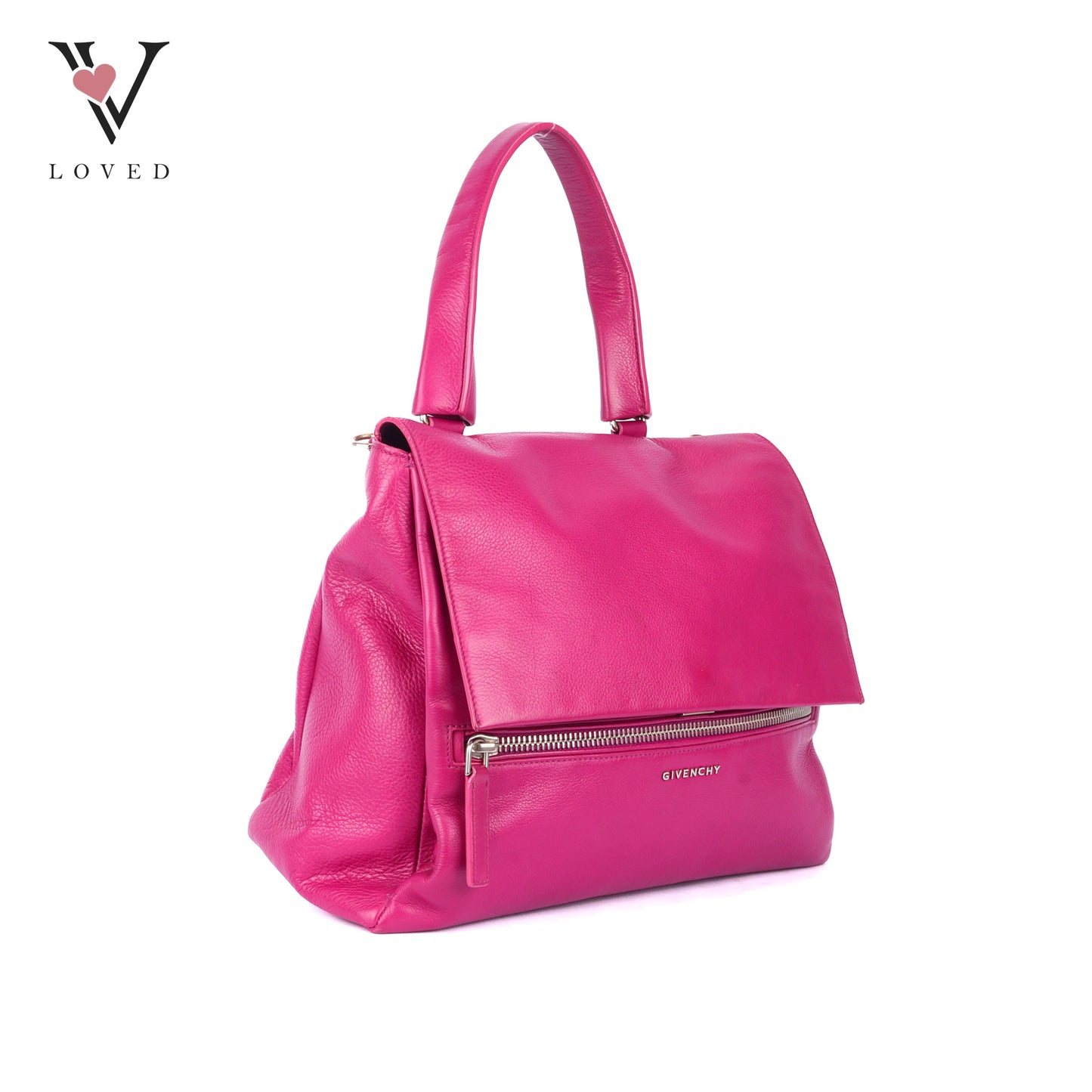 Givenchy Pandora Pure in Pink Calfskin Leather