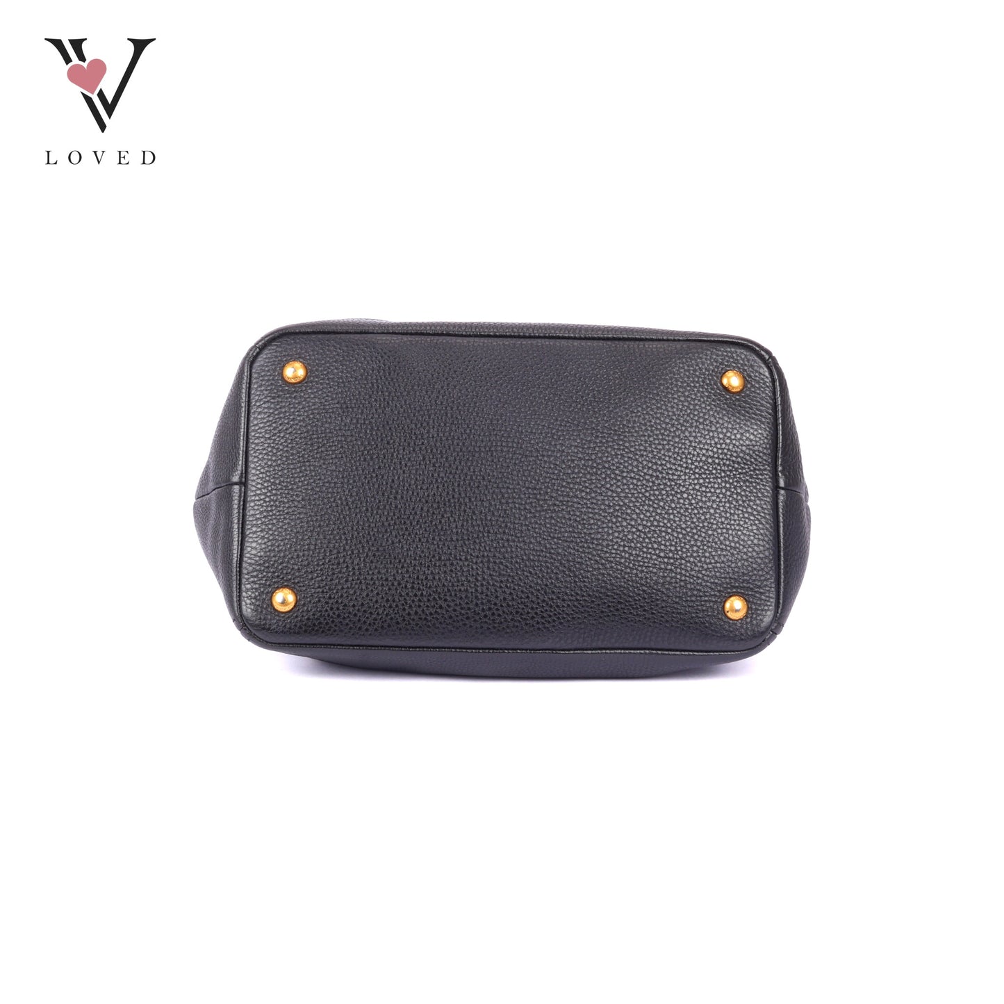 Prada Sacca 2 Mancini in Vitello Daino Two-way Bag