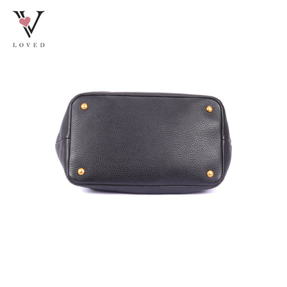 Prada Sacca 2 Mancini in Vitello Daino Two-way Bag