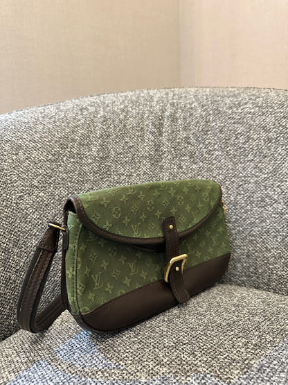 Louis Vuitton Mini Lin Marjorie Bag in Khaki Green Monogram Canvas