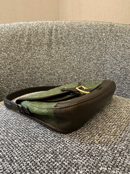 Louis Vuitton Mini Lin Marjorie Bag in Khaki Green Monogram Canvas
