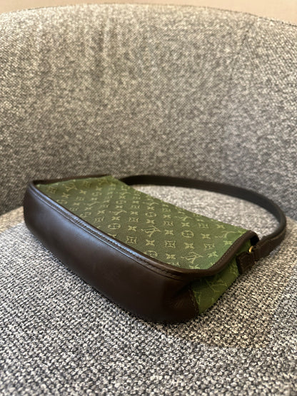 Louis Vuitton Mini Lin Marjorie Bag in Khaki Green Monogram Canvas