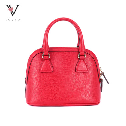 Gucci Mini Leather GG Charm Dome Satchel