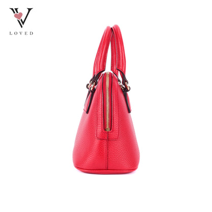 Gucci Mini Leather GG Charm Dome Satchel