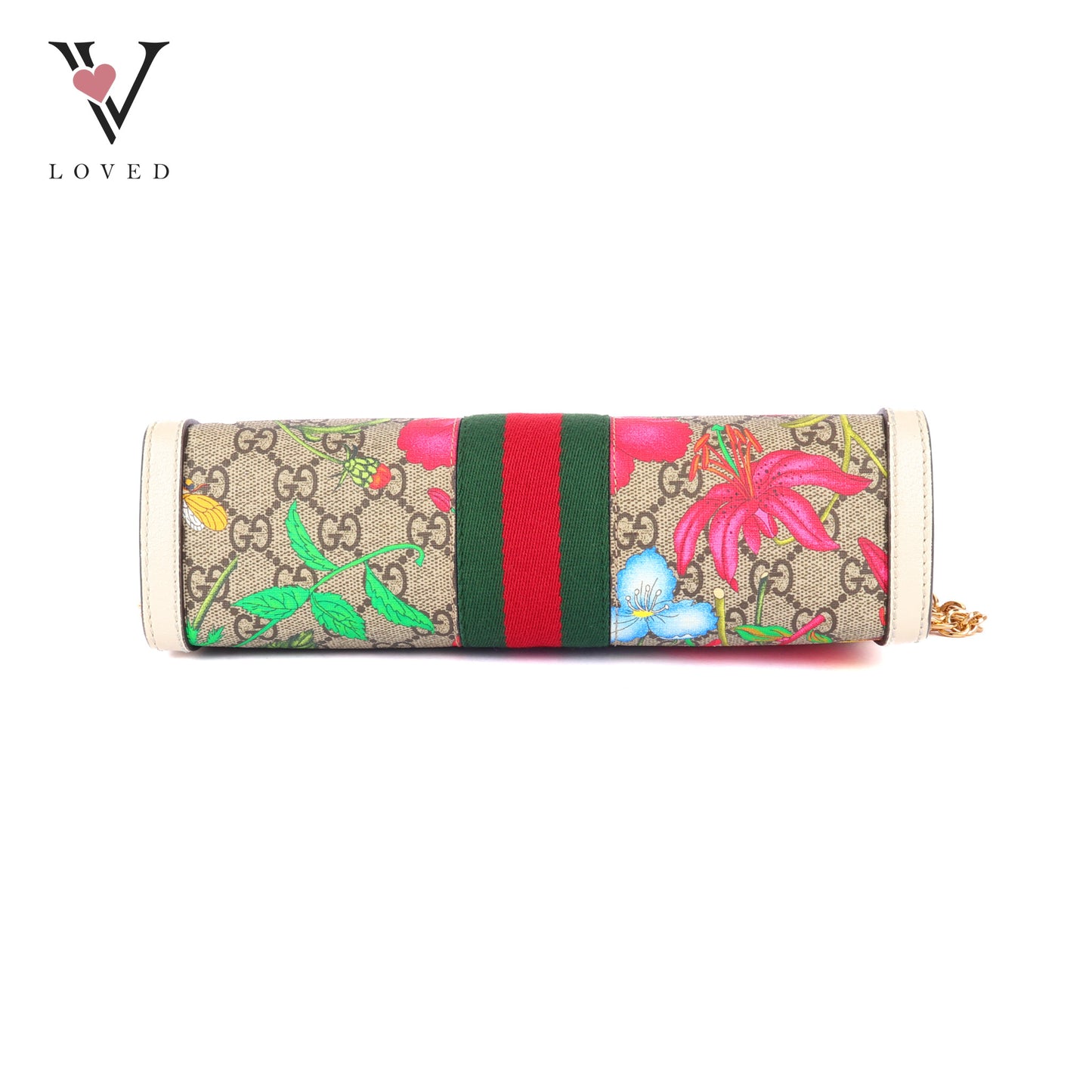 Gucci Ophidia GG Supreme Flora Shoulder Bag