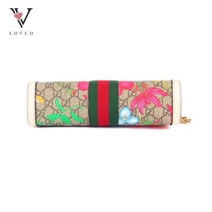 Gucci Ophidia GG Supreme Flora Shoulder Bag