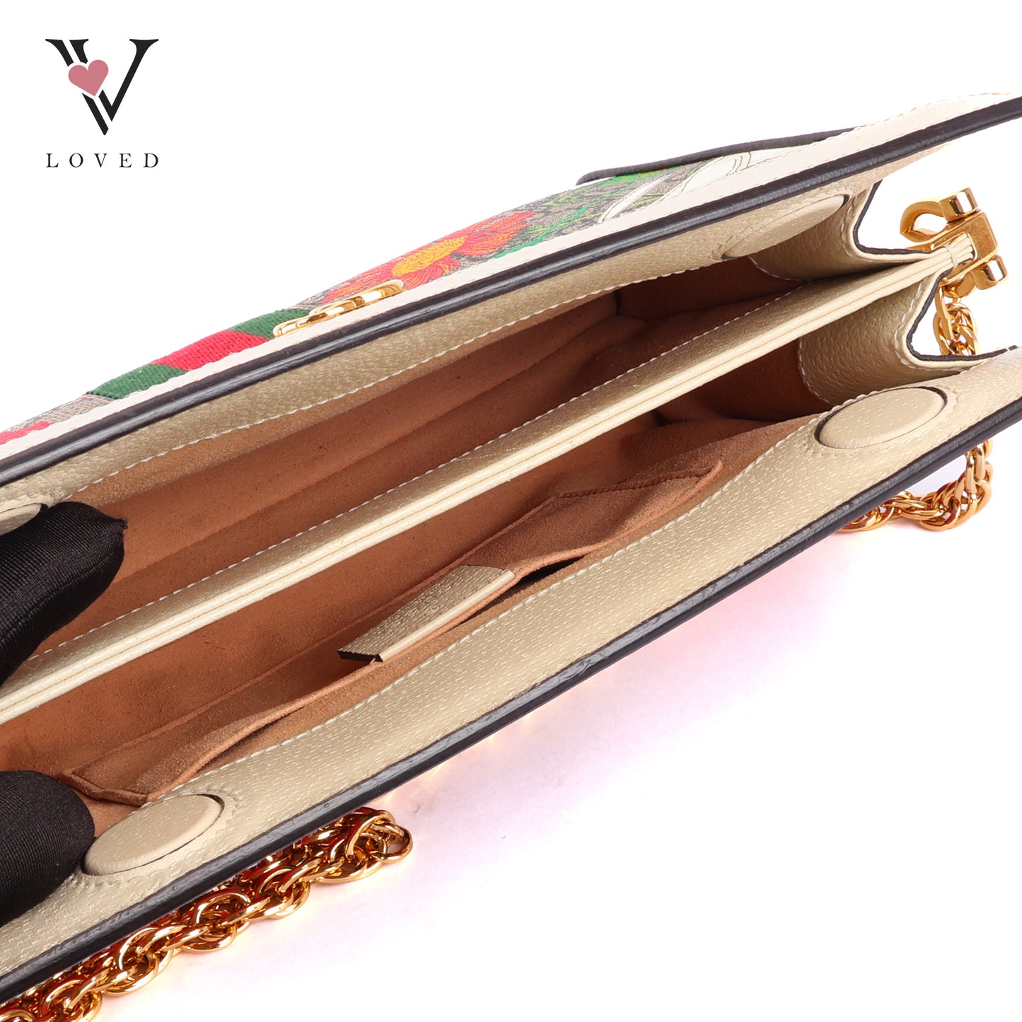 Gucci Ophidia GG Supreme Flora Shoulder Bag