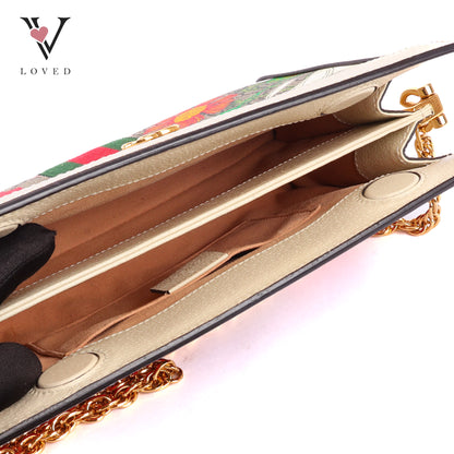 Gucci Ophidia GG Supreme Flora Shoulder Bag