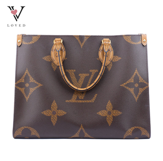 Louis Vuitton OnTheGo MM In Reverse Monogram Giant Canvas