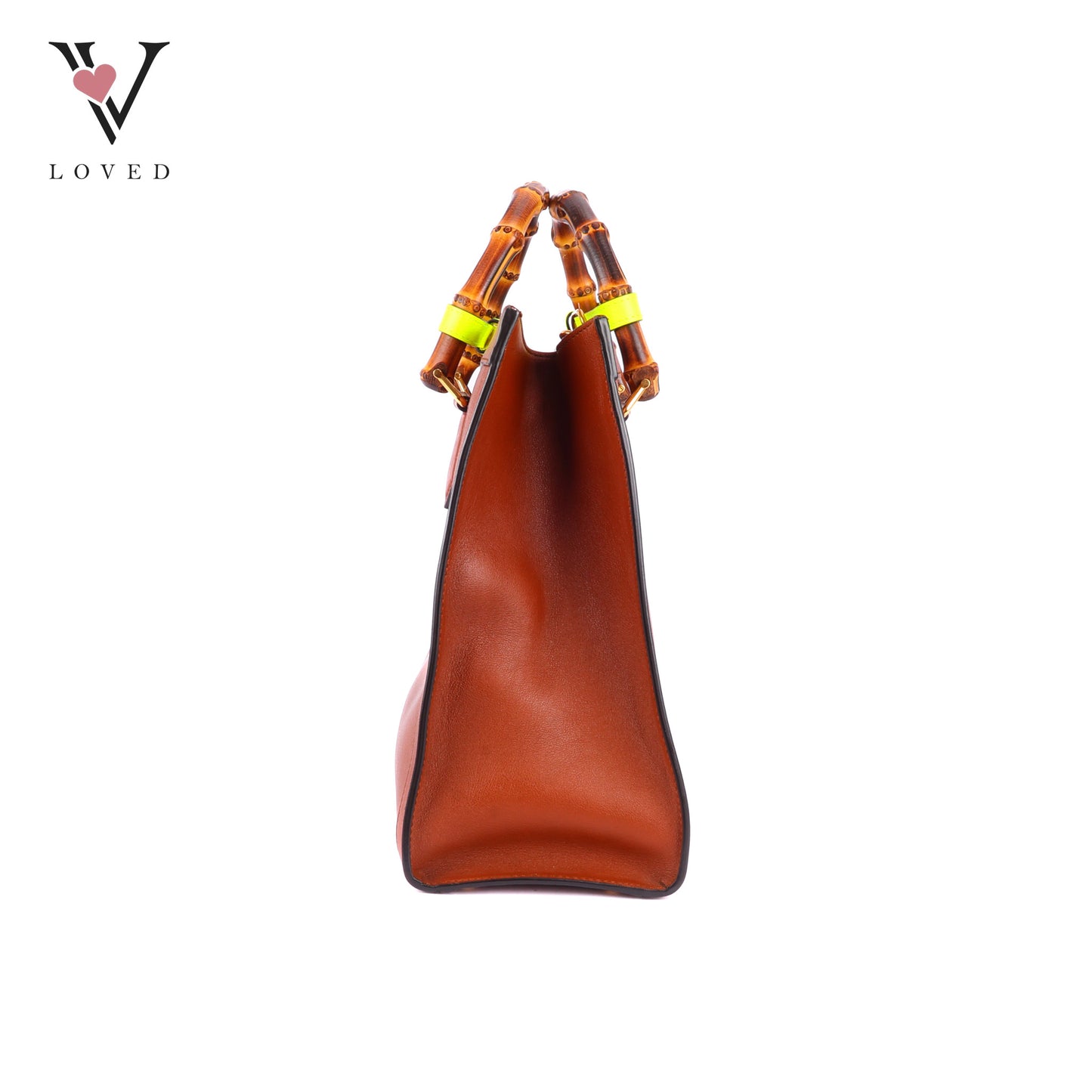 Gucci Dianna Bamboo in Brown Leather Tote