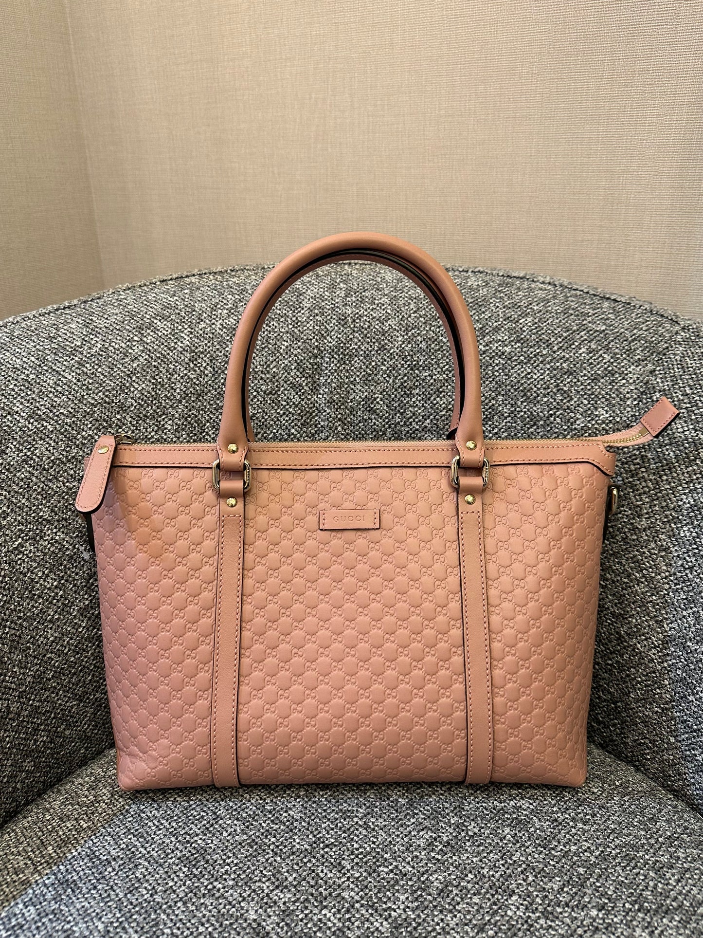 Gucci Microguccissima Two- way Bag