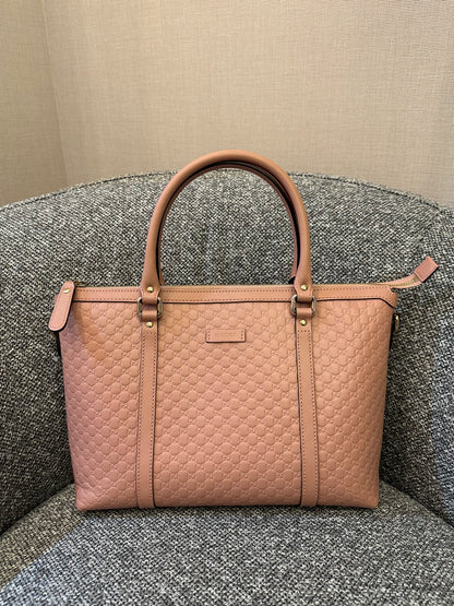 Gucci Microguccissima Two- way Bag