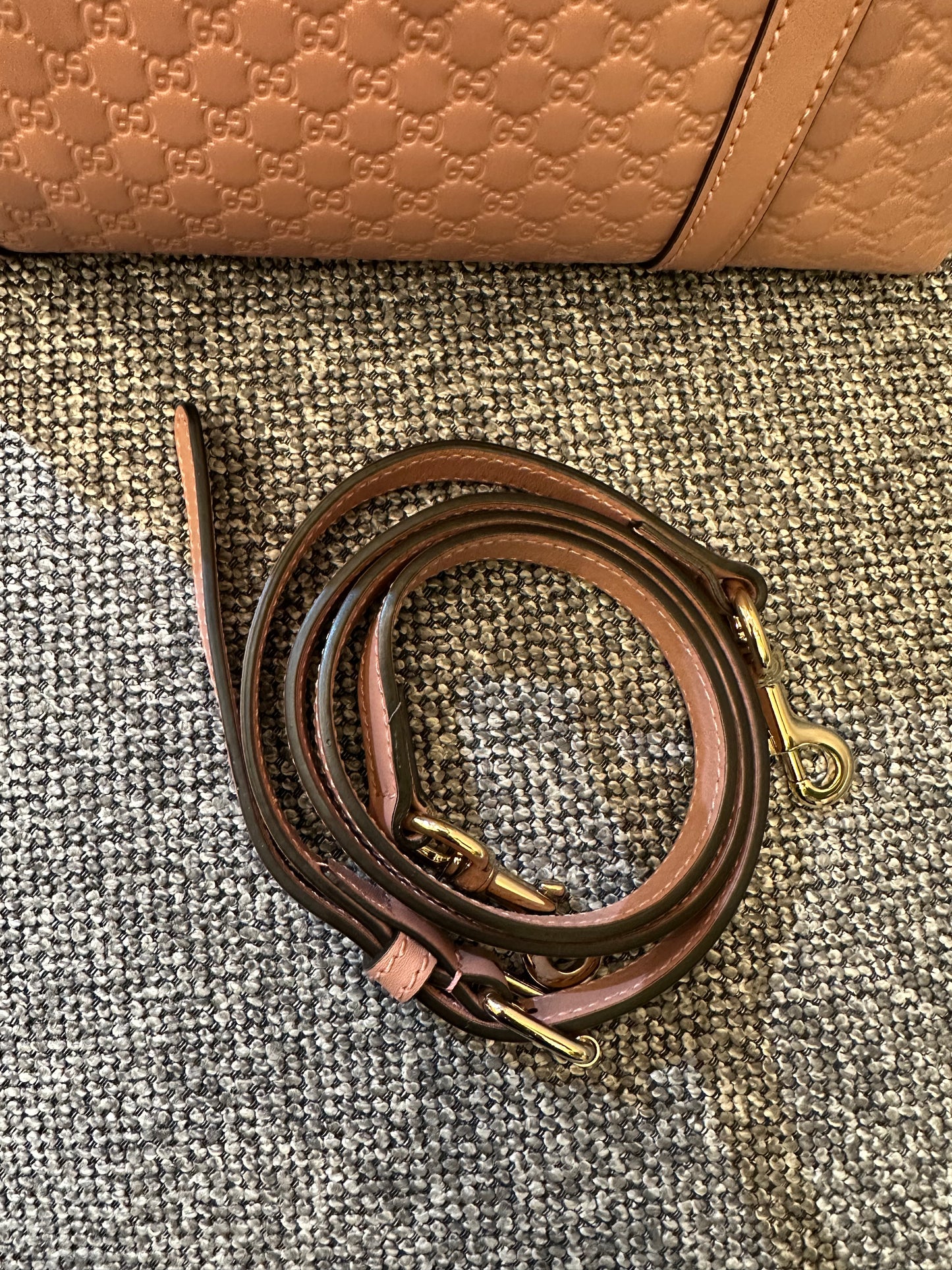Gucci Microguccissima Two- way Bag