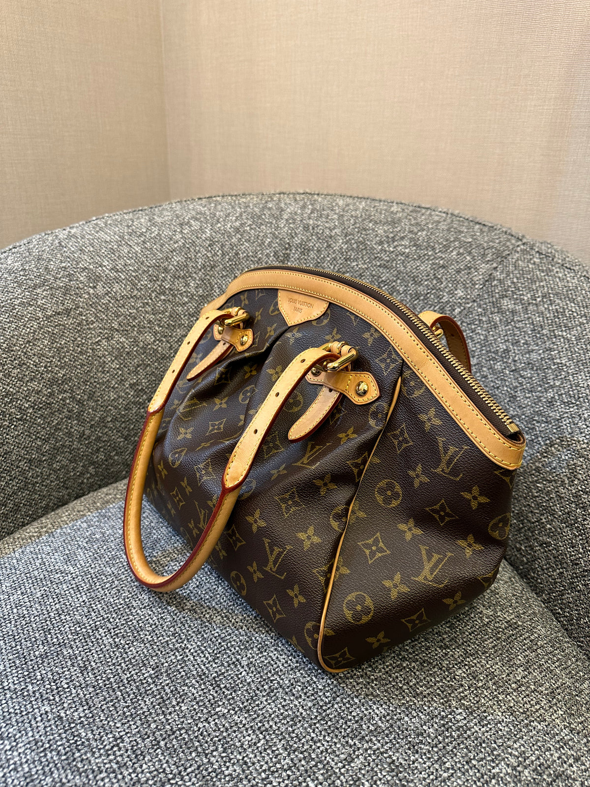 Louis Vuitton Tivoli Monogram Canvas Shoulder Bag