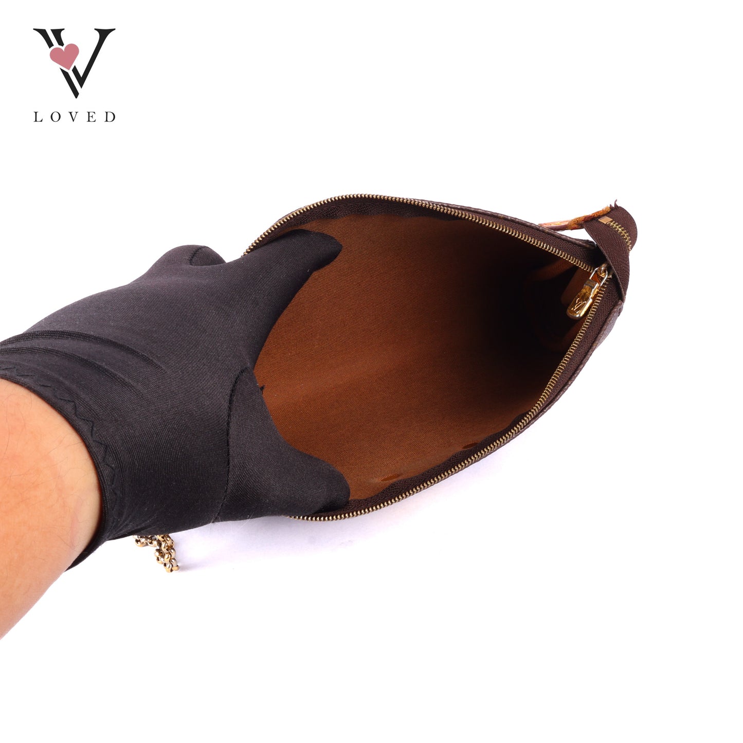 Louis Vuitton	Eva Clutch Bag in Monogram Canvas