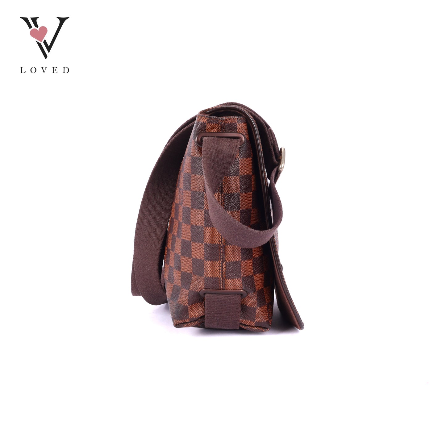 Louis Vuitton	Brooklyn PM Bag in Damier Ebene