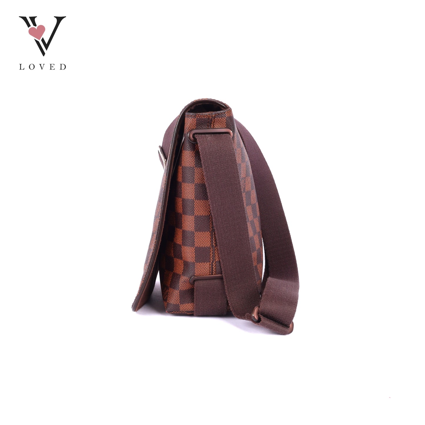 Louis Vuitton	Brooklyn PM Bag in Damier Ebene