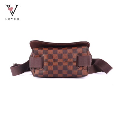 Louis Vuitton	Brooklyn PM Bag in Damier Ebene