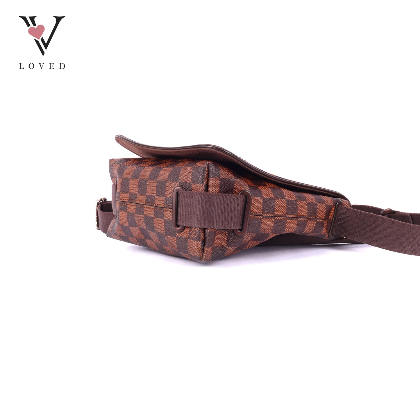 Louis Vuitton	Brooklyn PM Bag in Damier Ebene