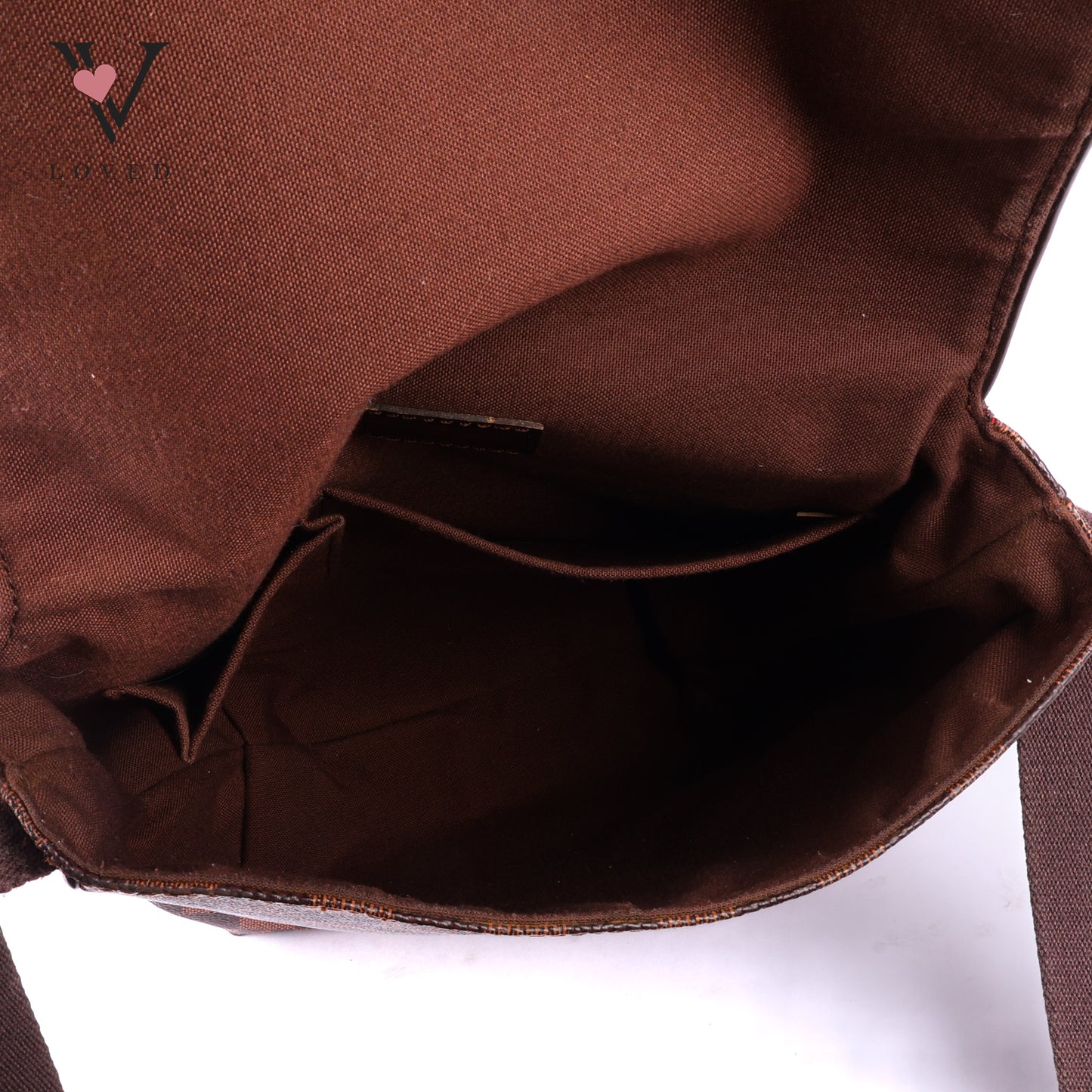 Louis Vuitton	Brooklyn PM Bag in Damier Ebene