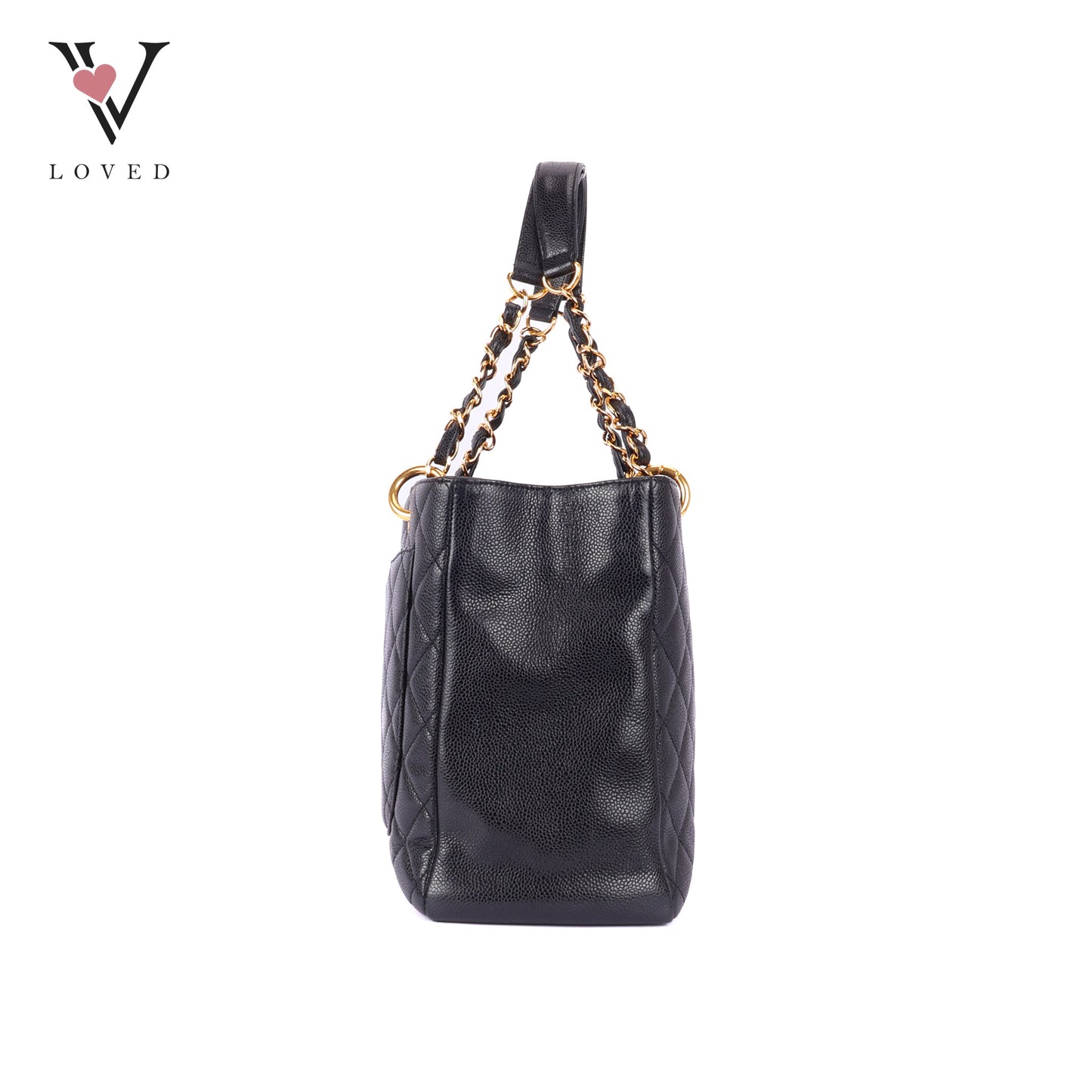 Chanel GST in Black Caviar Leather