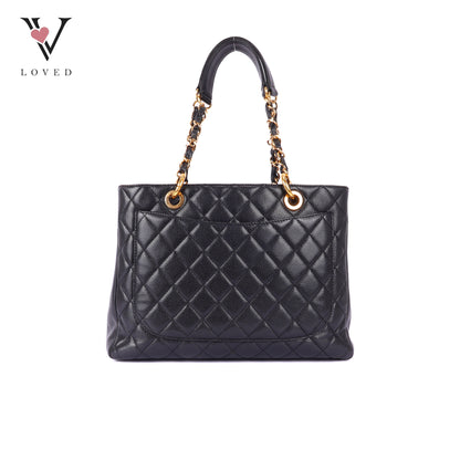 Chanel GST in Black Caviar Leather
