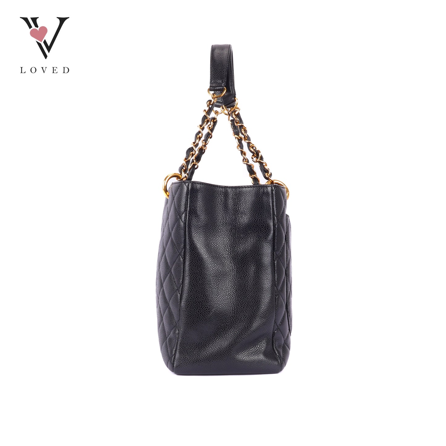 Chanel GST in Black Caviar Leather