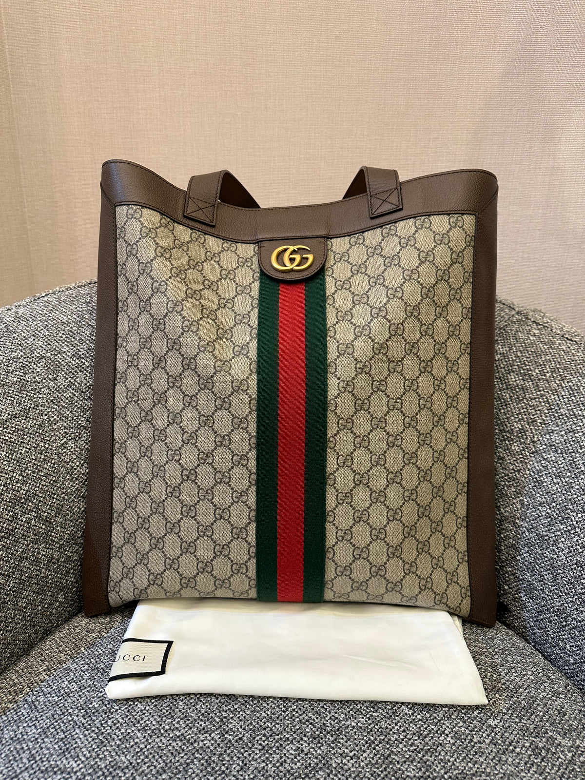 Gucci Ophidia GG Supreme Large Tote Bag
