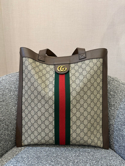 Gucci Ophidia GG Supreme Large Tote Bag