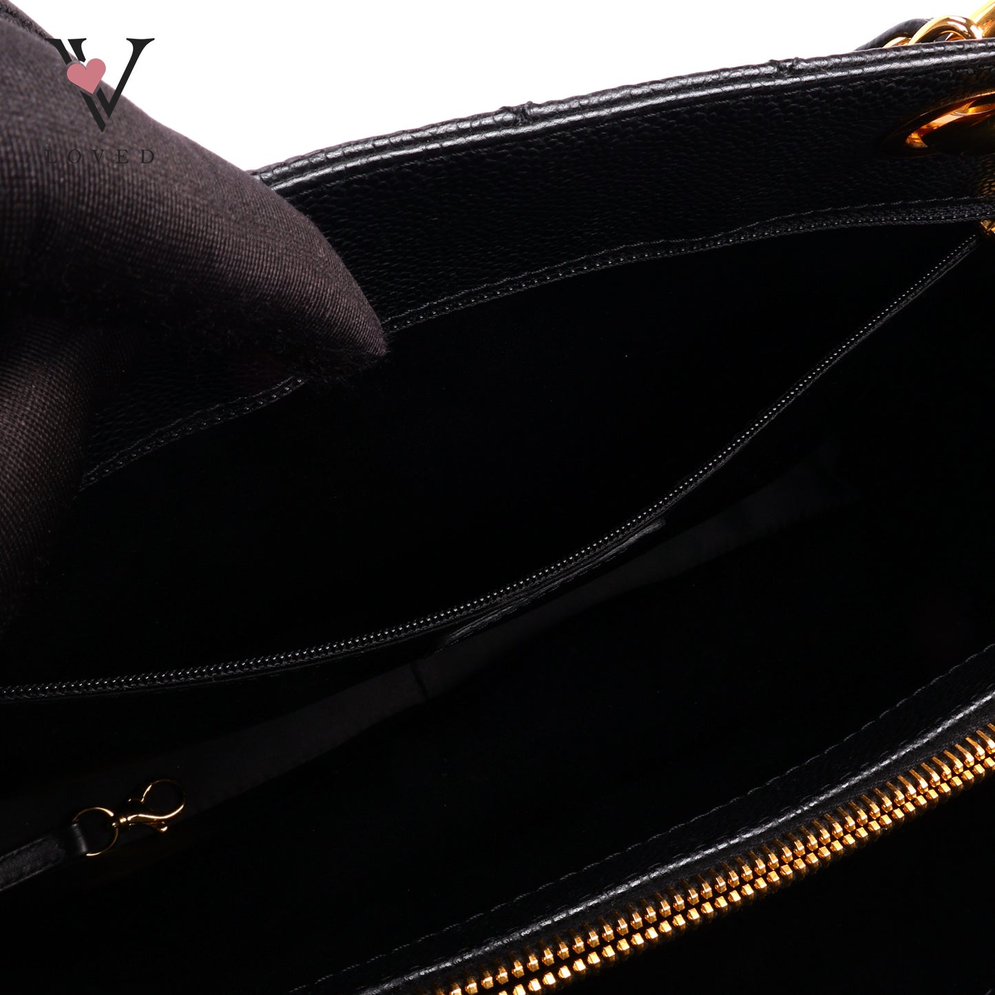 Chanel GST in Black Caviar Leather